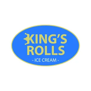 King's Rolls Ice Cream Logo